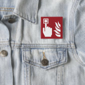Brandalarm Button veiligheidsbord (In situ)