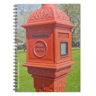 Brandalarmkast Notitieboek