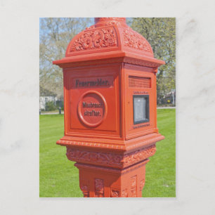 Brandalarmkastje Briefkaart