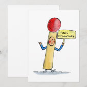 brandbaar TRÈS Kaart (Voorkant / Achterkant)