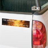 Brandbescherming - Evangelistische Bumpersticker (Op Truck)