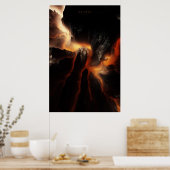 brandbestrijding poster (Keuken)