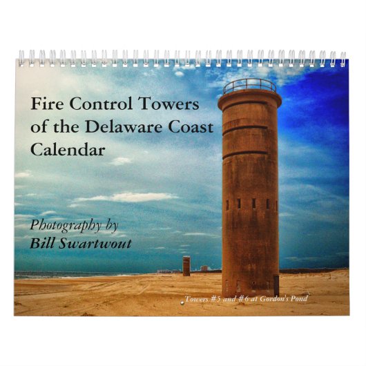 Brandbestrijdingstorens van de Delaware Coast Cale Kalender (Hoes)
