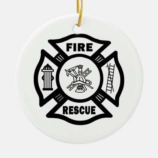 Brandbeveiliging Keramisch Ornament (Voorkant)