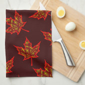 Brandblaar Theedoek (Quarter Fold)