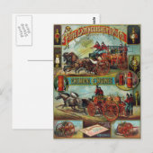 brandblusapparaat Adverteren Briefkaart (Voorkant / Achterkant)