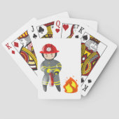 Brandblusapparaat Pokerkaarten (Achterkant)