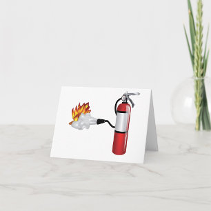 Brandblusser Dooft Brand Notitiekaarten