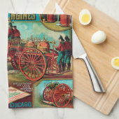 Brandblusser MFG Co. Theedoek (Quarter Fold)