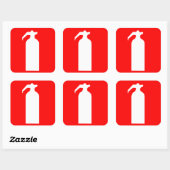 Brandblusser stickers (Vel)
