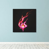 brandblussing canvas afdruk (Insitu (Houten vloer))