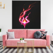 brandblussing canvas afdruk (Insitu (Woonkamer))