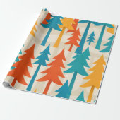 Brandbos Cadeaupapier (Uitgerold)