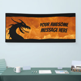  branddraak spandoek