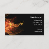 Branddriehoek Visitekaartje (Achterkant)