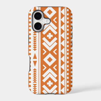 Brande Oranje Aztec Print Phone Case