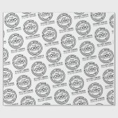 Branded Corporate Event Uw Logo Hier Bedrijf Cadeaupapier (Vlak)