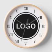 Branded kantoor decoration Company round logo (Voorkant)