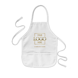 Branded Kinder Schort met Custom Business Logo