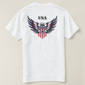 Branded Patriotic Bald Eagle T-Shirt – American (Design dos)