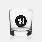 Branded Whiskey Glass Custom Logo Whisky Glas (Voorkant)