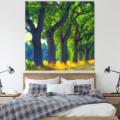 Brandenburg Alley Canvas Afdruk (Insitu (Slaapkamer))