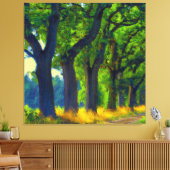 Brandenburg Alley Canvas Afdruk (Insitu (Woonkamer))