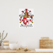 Brandenburg Family Crest Poster (Keuken)