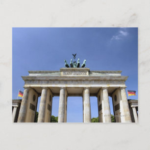 Brandenburg Gate, Berlijn, Duitsland Briefkaart