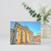Brandenburg Gate, Berlijn, Duitsland Briefkaart (Staand voorkant)
