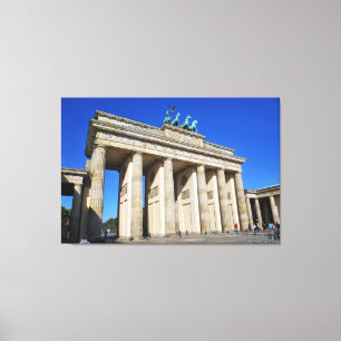 Brandenburg Gate, Berlijn, Duitsland Canvas Afdruk