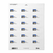 Brandenburg Gate, Berlijn, Duitsland Etiket (Full Sheet)