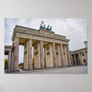 Brandenburg Gate, Berlijn, Duitsland Poster