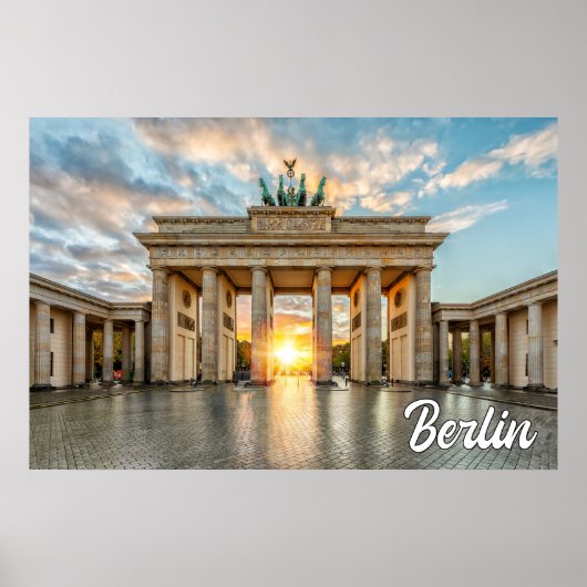 Brandenburg Gate, Berlijn, Duitsland Poster (Voorkant)