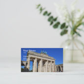 Brandenburg Gate, Berlijn, Duitsland Visitekaartje (Staand voorkant)