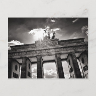 Brandenburg Gate Berlin Duitsland Briefkaart