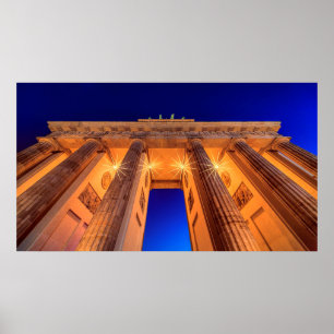 Brandenburg Gate Berlin Duitsland Poster