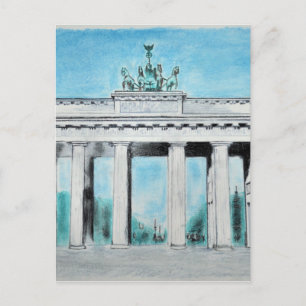 Brandenburg Gate Sketch Briefkaart