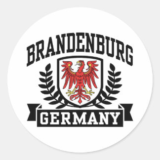 Brandenburg Ronde Sticker