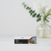 Brandenburger Gate Profile Card Mini Visitekaartje (Staand voorkant)