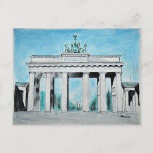 Brandenburger Gate Sketch Briefkaart