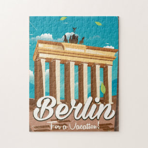 Brandenburgse gate, Berlijnse cartoon Legpuzzel
