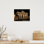 Brandenburgse poort, Berlijn Poster (Keuken)