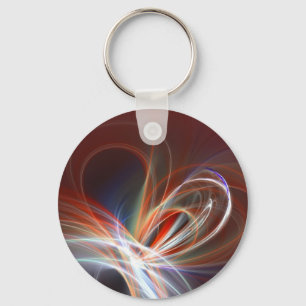 brandend hart sleutelhanger
