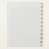 Brandende Afro Vrouw Planner (Achterkant)