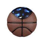 Brandende Blauwe Roos Basketbal (Rechts)
