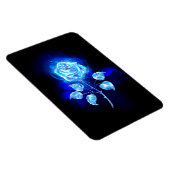 Brandende Blauwe Roos Magneet (Rechterzijde)