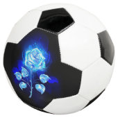 Brandende Blauwe Roos Voetbal (Drie kwart)