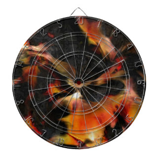 Brandende Vlammen Dartbord
