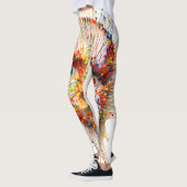 Branderig gevoel man sterke expressie leggings (Links)
